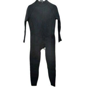 NIKSA FULL WETSUIT COMPLETE NEOPRENO MEN BLACK SIZE MEDIUM